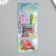 Decor for creativity wood "Bridaring Bright" set: 2.5 cm-12pcs 3 cm-10pcs 3.5 cm-6pcs 8x20 cm 99131