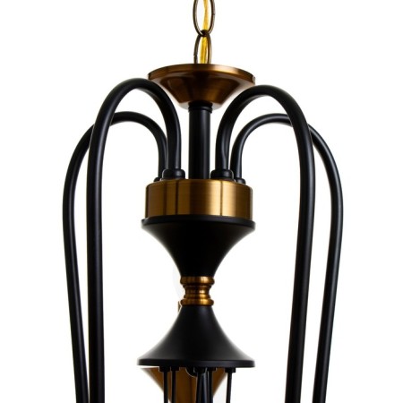 Elimin chandelier 5he14 40W black and gold 56x75x56 cm Bayerlux-6