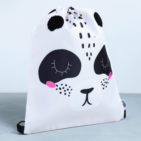 Back for shoes "Beauty Panda" with additional elements, 30 x 40 cm-1