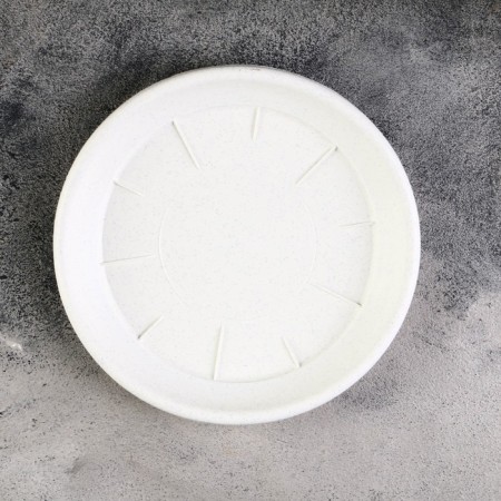 Patron for pot, d = 18 cm, plastic, color marble-1