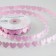 Figure tape "Hearts", 16 mm, 9 ± 0.5 m, pink color