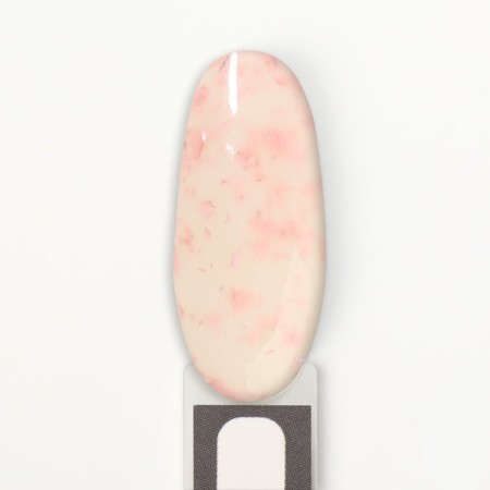 Nail varnish gel, Milk Potal, 3 phase, 8ml, LED/UV, white/pale pink color (06)-10
