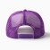 Baseball cap with minaku grid, color violet/white, rr 56-58