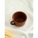 Cup "Coffee", smooth, red clay 0.2 l.