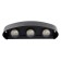 Facade lamp "Semosfer", FSD-070, 6 W, 3000K, 3 rays, IP65, 220 V, plastic, black 100842