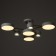 Causte "Terno" 4XLED 126W 3000-6000K 3XGU10 white-gold 74x74x21 cm Bayerlux