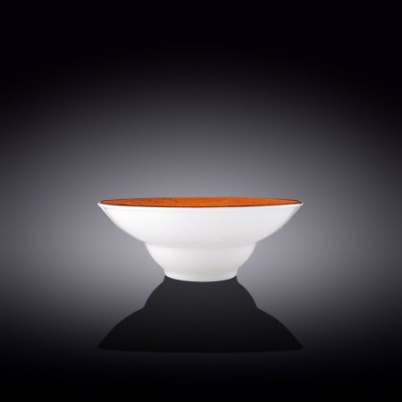Deep plate Wilmax England Splach, D = 20 cm, 800 ml, Orange color-1