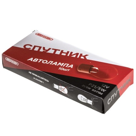 Car lamp SkyWay P21/ 5W, 12 V, 21/5 W, Bay15D, 2-KONT-1