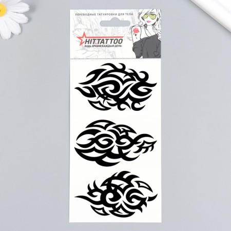 Tattoo on the body "Set of Traib" 9x16 cm