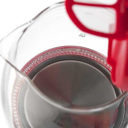 Electric kettle Brayer BR1045RD, glass, 1.8 l, 2200 watts, auto shutdown, red-5