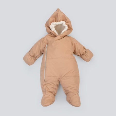 Set for discharge Winter Kinderlitto "Lapland", 5 items, height 56-62 cm, beige color-1