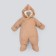 Set for discharge Winter Kinderlitto "Lapland", 5 items, height 56-62 cm, beige color