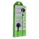 R-8 headphones, wired, inserts, microphone, 1 m, jack 3.5 mm, black