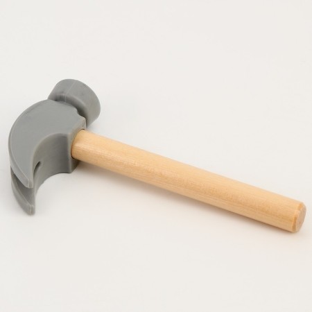 Children's hammer "Gray" 16 × 7.5 × 2.8 cm