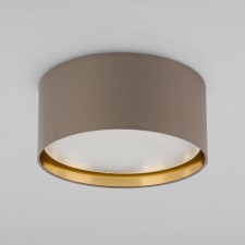 Светильник потолочный TK Lighting Bilbao 4404, E27, 4х15Вт, 450х450х170 мм, цвет бежевый, золото