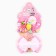 A set of hair hairpins, 5 pieces, cats aristocrats