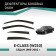 Defly window deflectors for Mercedes-Benz E-Class (W210), 1995-2002, sedan