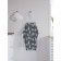 Apron kitchen with a “rabbit” photo print, adjustable, size OS