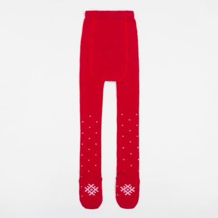 Pantyhose children's kaftan "love" 92-98 cm, red-2