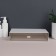 Organizer for storage "BASIC", 1 section, 23 × 17 × 5 cm, white/transparent color