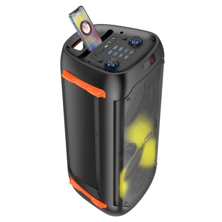 Portable column Hoco BS53, 3600 mAh, BT5.1,20 W*2, TF Card, USB, AUX, FM radio, black-3