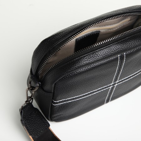 Women's bag with lightning, black color-7