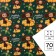 New Year. Packaging paper, 70x100 cm, cheburashka