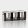 Set of glass stacks "smooth", 50 ml, 6 pcs