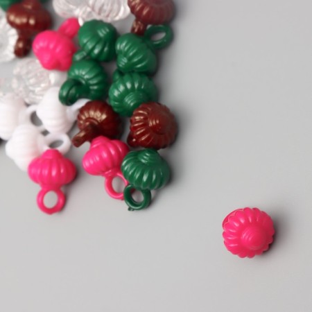 Decor for creativity Plastic "Pumpkin" mix set 20 g 1x1x1.5 cm-2