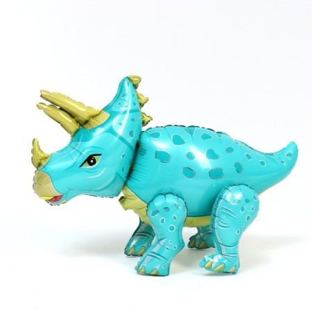 Foil ball 36 "" Dinosaur Biryuzovaya ", under the air