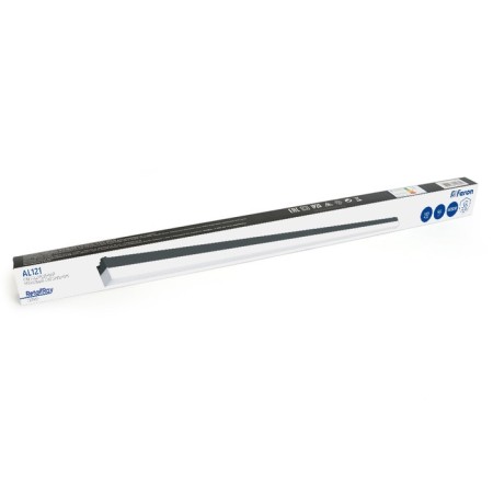 Single -phase track lamp Feron AL121, IP20, LED, 60 W, 1200x35x65 mm, Black color-7