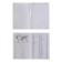 Diary of Leduced A5, 160 sheets of Nebraska, covering artificial leather, corner perforation, blue