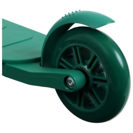 Baby scooter Graffiti Baby 24, Pu Pu 120/10 mm, green color-3