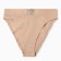Panties female slips, beige color, size 48 (l)