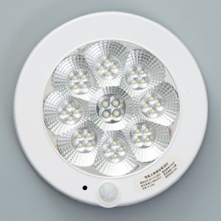 Lamp with the Lyra Movement sensor LED 8W white 21x21x2.5 cm-3