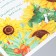 Sticker Plastic Interior Color "Sunflowers and Barabaris" 60x90 cm