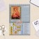 Calendar on a spring without a crossbar "Blessed Virgin Mary" 2025, 17 x 25 cm