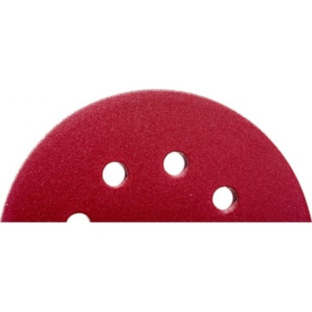 Circle of abrasive grinding bison 35562-125-320, perforated, P320, 125 mm, 5 pcs.-4