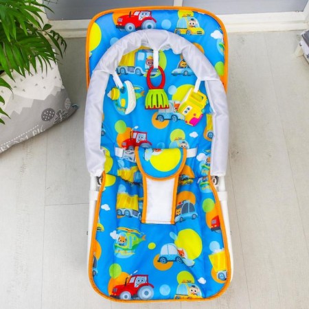 Shakelong - rocking chair for newborns "transport", game arc, toys mix-6