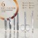Manicure set "Flowers", 6 objects, in case, color mix