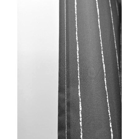 Bath curtains with Joy Home Pino Nero rings, 180x200 cm-1