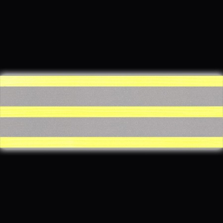 Reflective ribbon tape, 40 mm, 10 ± 1 m, light green color-2