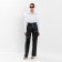 Women's pants (eco-leather) minku: Eco leather Black color, rr 42