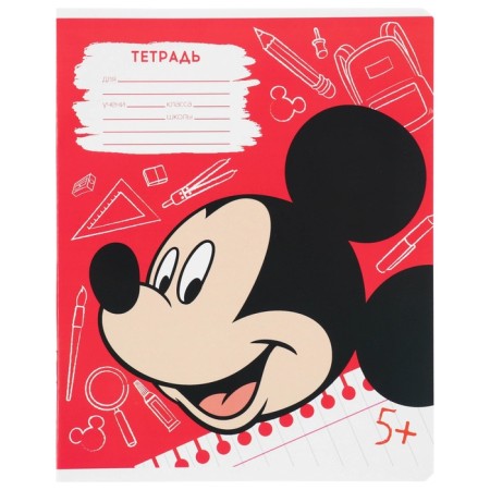 A set of notebooks 20 pieces, 12 sheets, Mickey Mouse-18