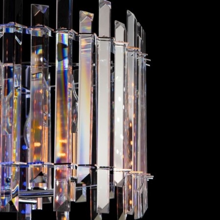 Suspendor Lamp Citilux "Ingvar" CL334161, 46x46x48 cm, 6x60W, E14, color gray-8