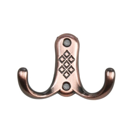 Hook furniture tundra TKD024, two -rod, copper-2