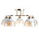 Akvil chandelier 5he27 40W gold 45x15x22 cm Bayerlux