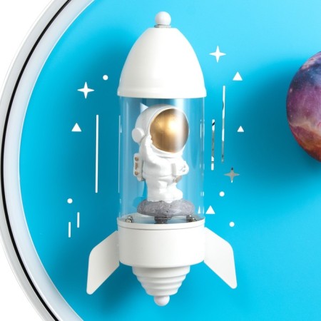 Lamp "Rocket in space" LED 48W E27 White-blue 47x47x15 cm Bayerlux-7