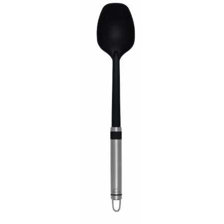 Spoon cook Brabantia Profile, steel/black color, 35.3 cm
