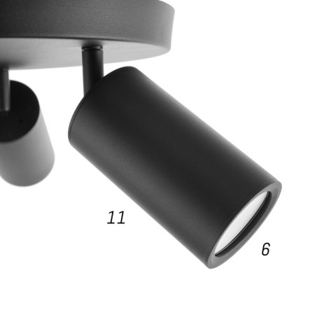 Lamp 1577/3bk GU10 35W black-6